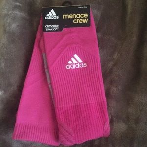 Adidas climalite pink SOCKS, L 9.5-12